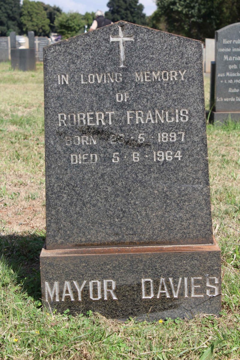 DAVIES Robert Francis 1897-1964