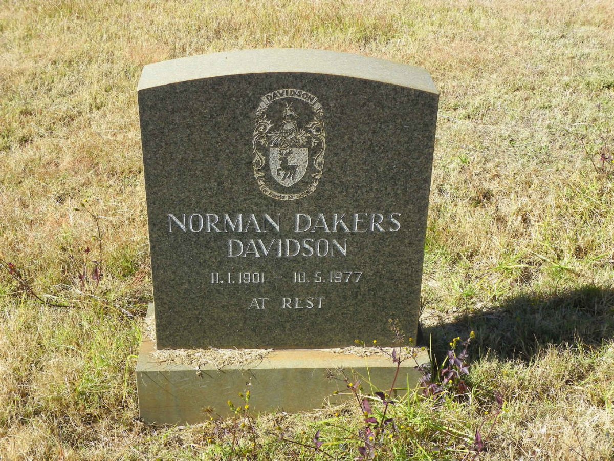 DAVIDSON Norman Dakers 1901-1977