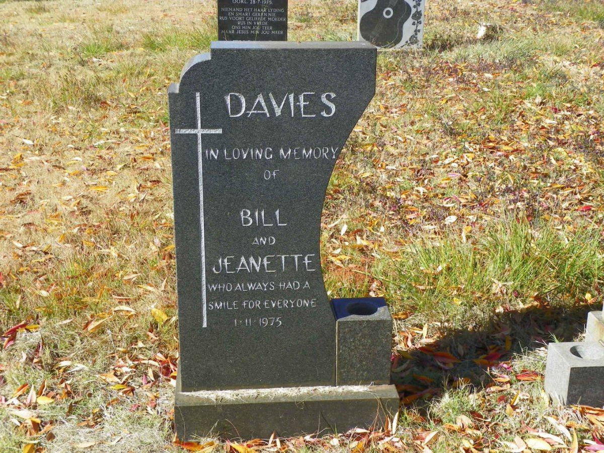 DAVIES Bill &amp; Jeanette -1975