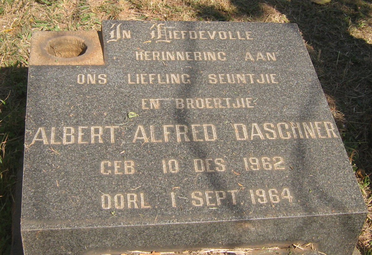 DASCHNER Albert Alfred 1962-1964