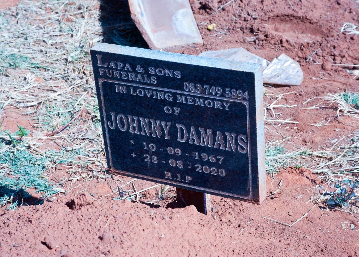 DAMANS Johnny 1967-2020