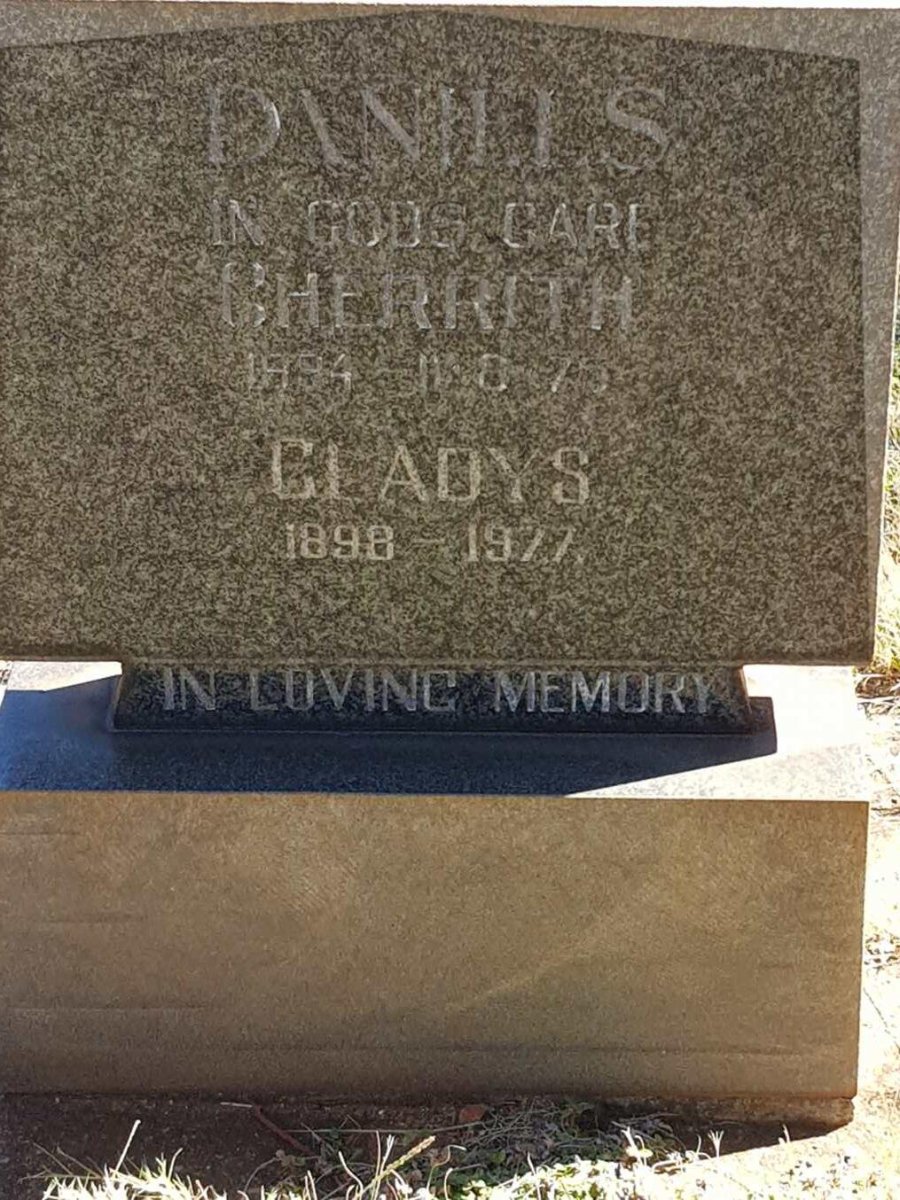 DANIELS Cherrith 1894-1975 :: DANIELS Gladys 1898-1977