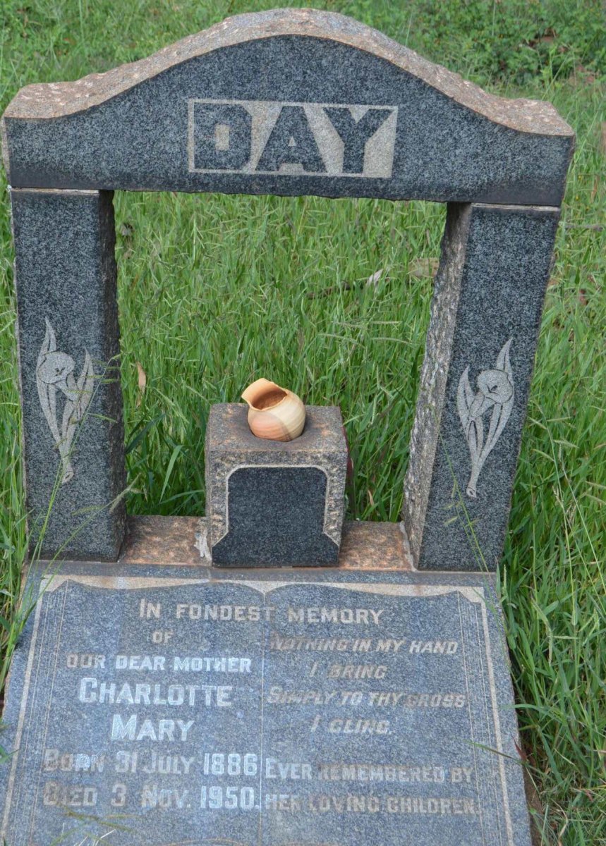 DAY Charlotte Mary 1886-1950
