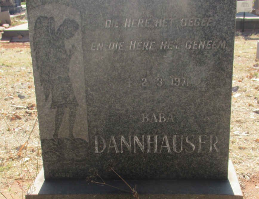 DANNHAUSER 1971-1971