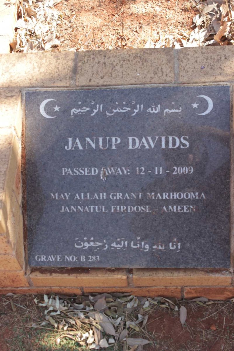 DAVIDS Janup -2009