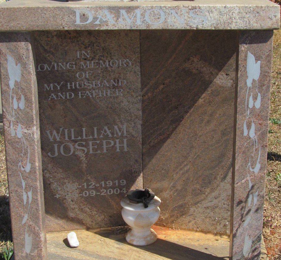 DAMONS William Joseph 1919-2004