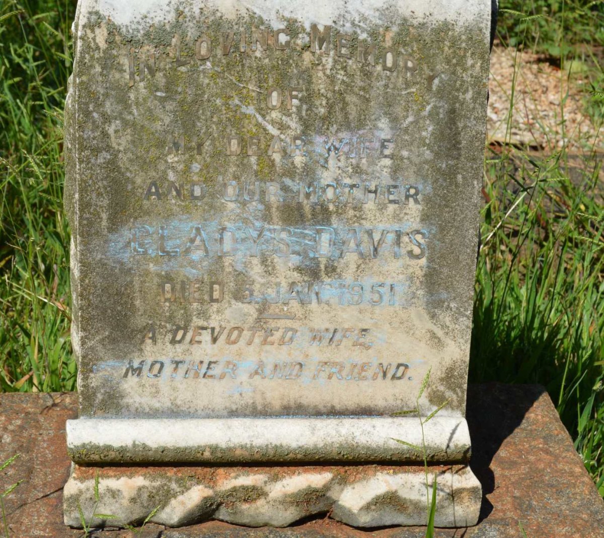 DAVIS Gladys -1951