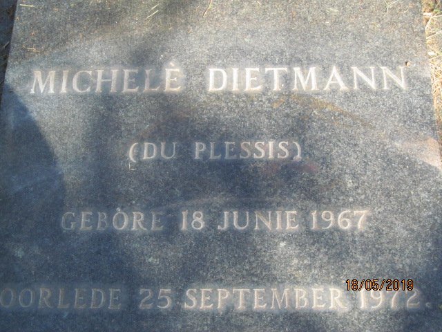DIETMANN Michelle 1967-1972