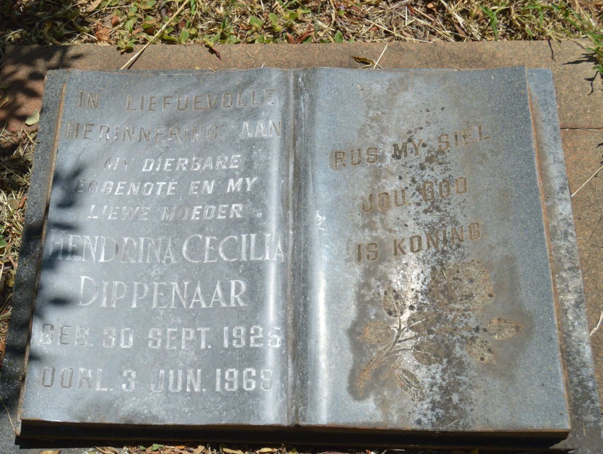 DIPPENAAR Hendrina Cecilia 1925-1969