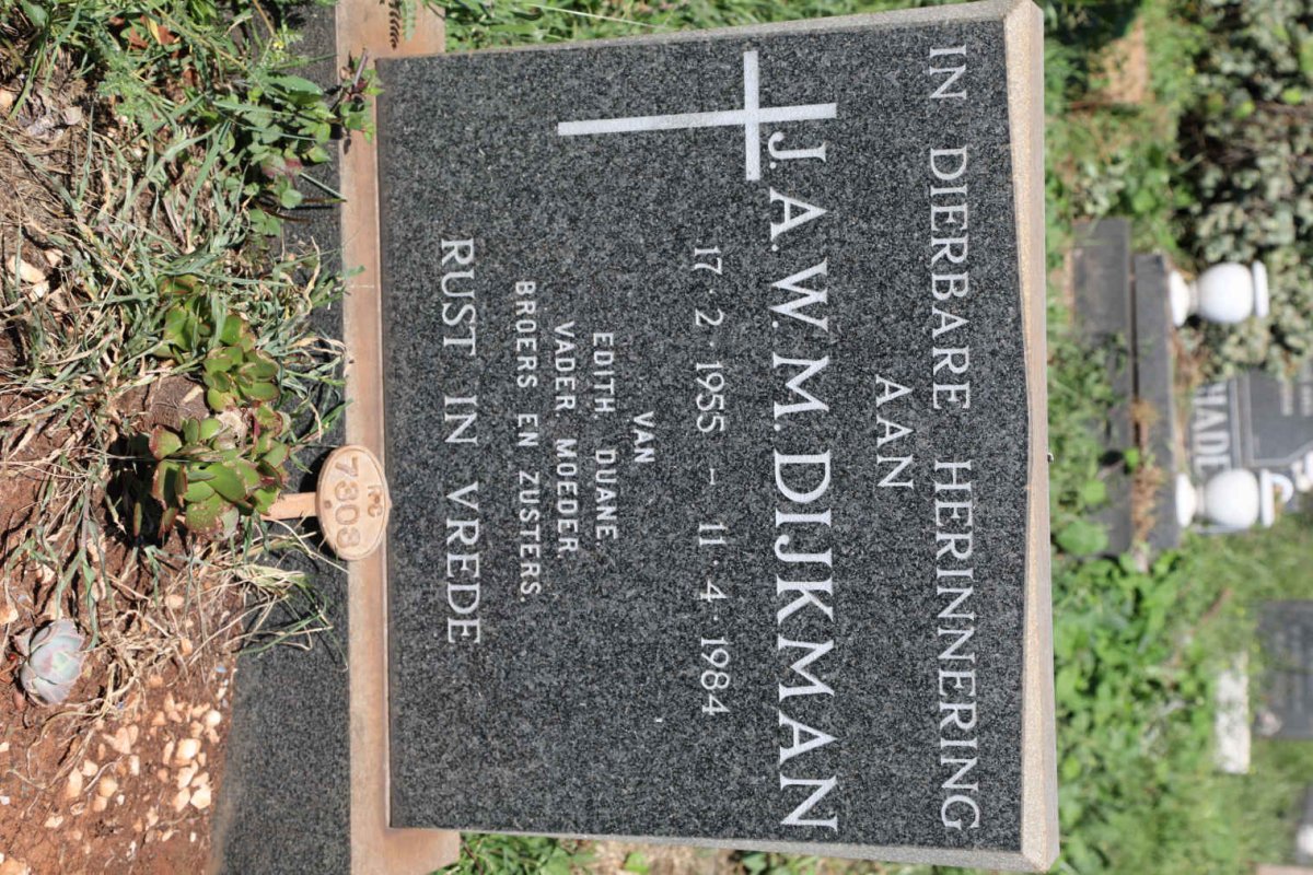 DIJKMAN J.A.W.M. 1955-1984