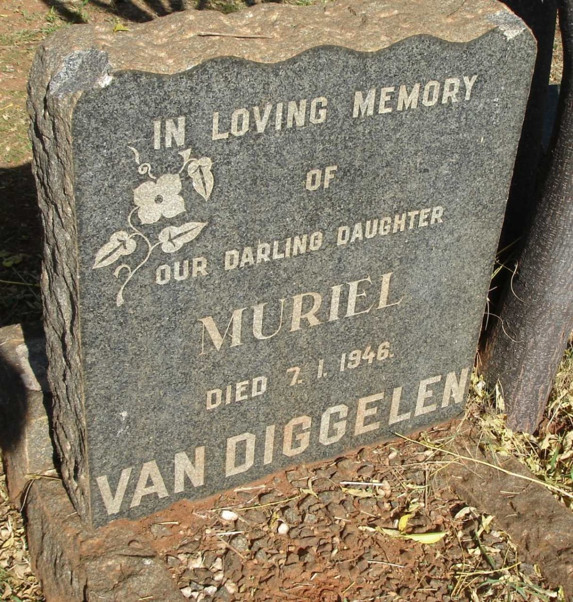 DIGGELEN Muriel, van -1946
