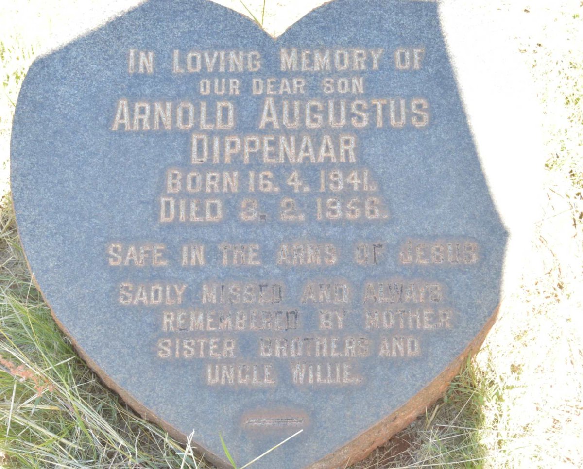 DIPPENAAR Arnold Augustus 1941-1956