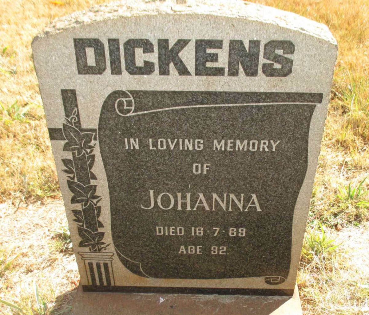 DICKENS Johanna -1969
