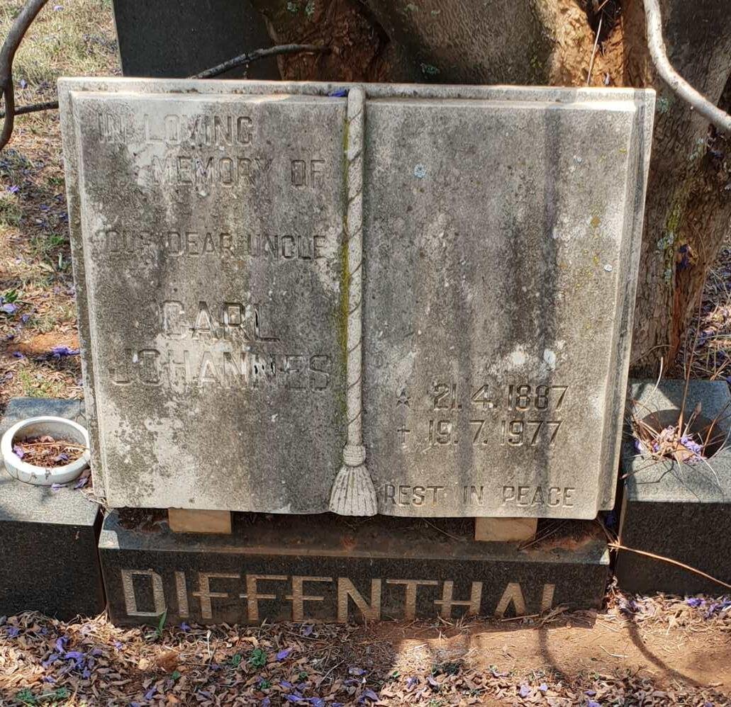 DIFFENTHAL Carl Johannes 1887-1977