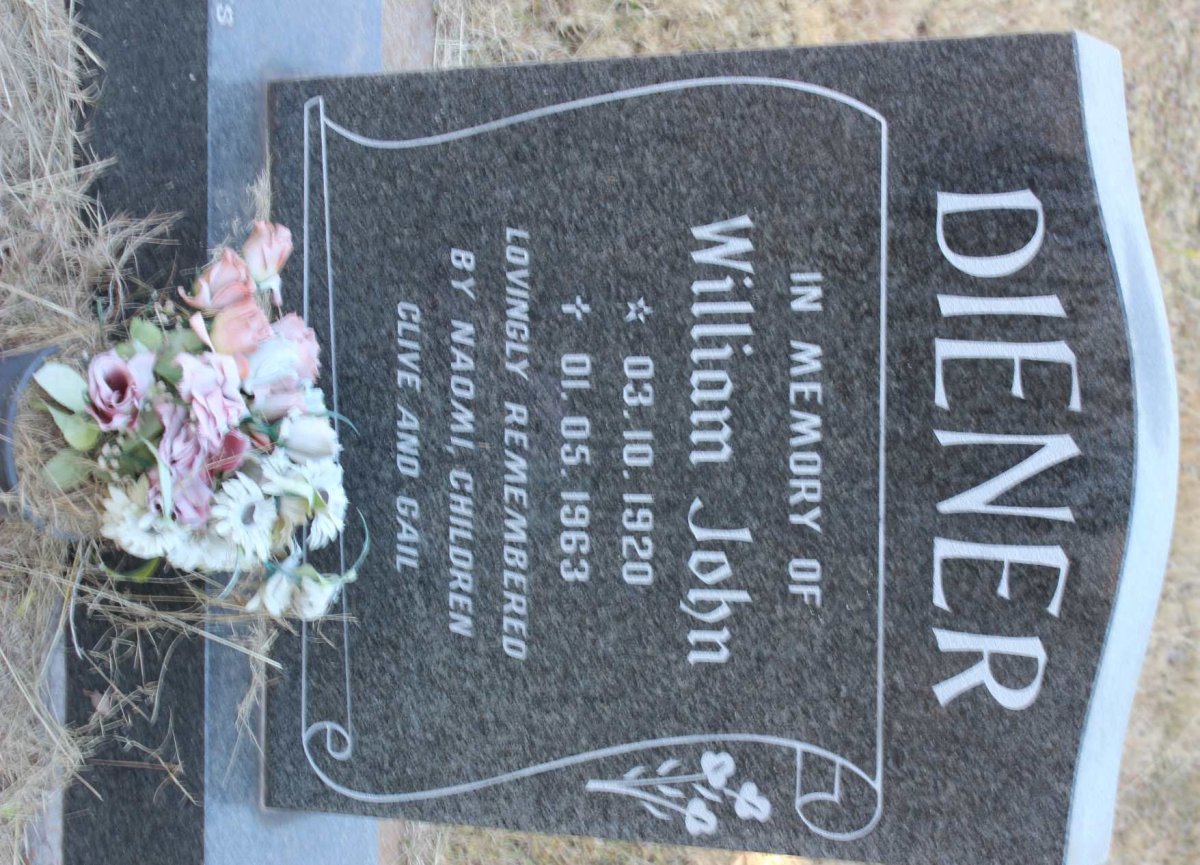 DIENER William John 1920-1963