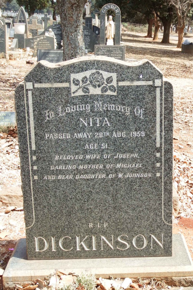DICKINSON Nita -1959