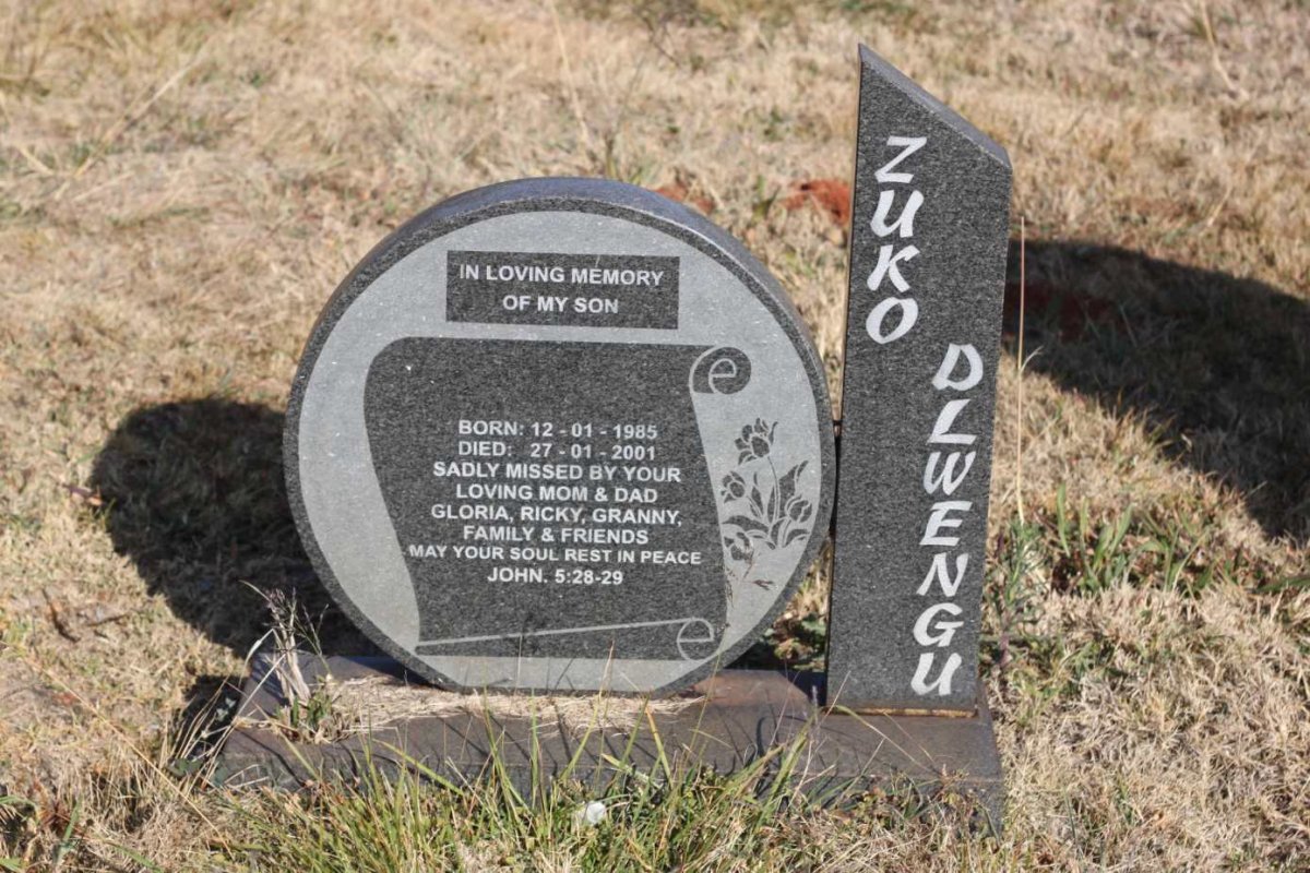 DLWENGU Zuko 1985-2001