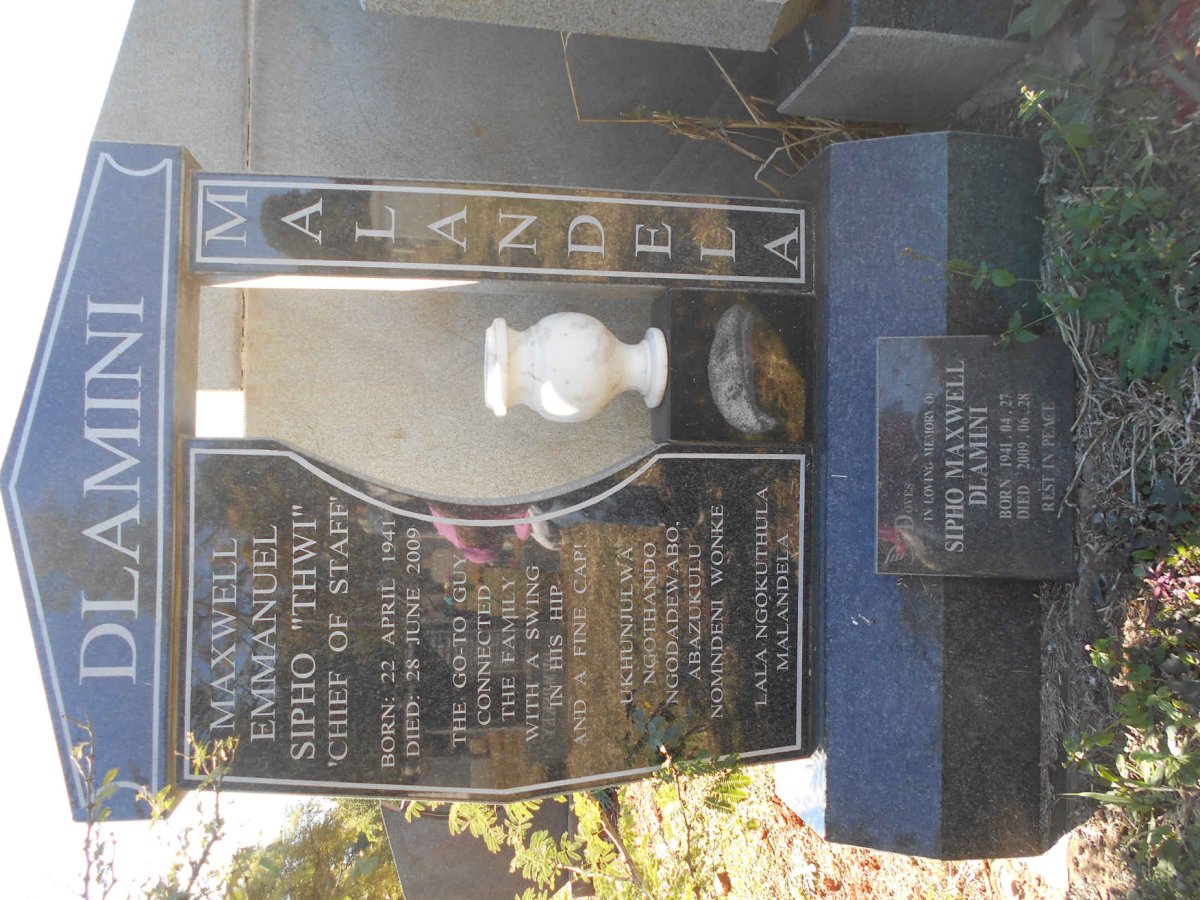 DLAMINI Maxwell Emmanuel Sipho 1941-2009