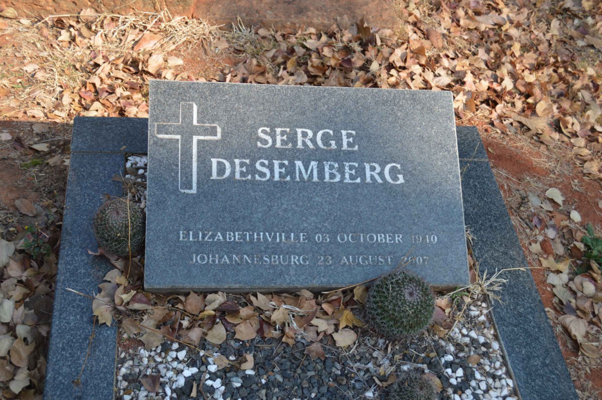 DESEMBERG Serge 1910-2007