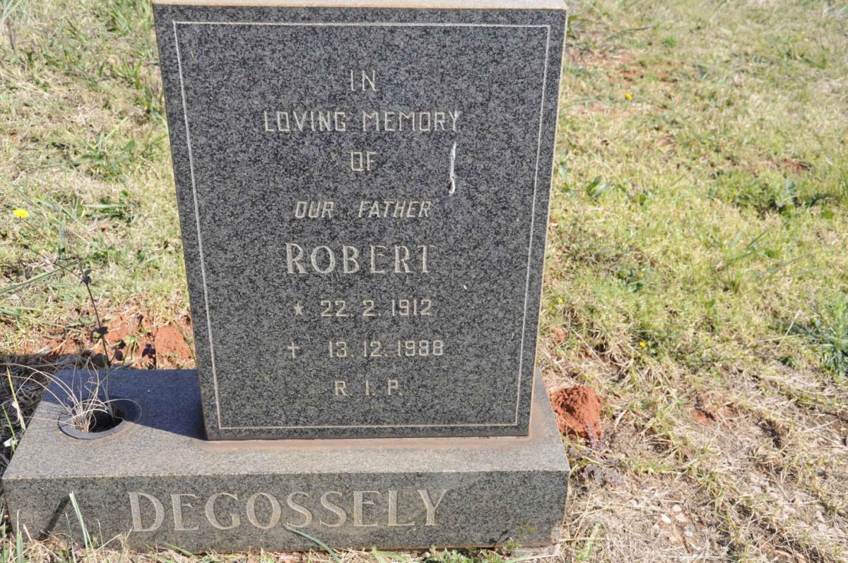 DEGOSSELY Robert 1912-1988