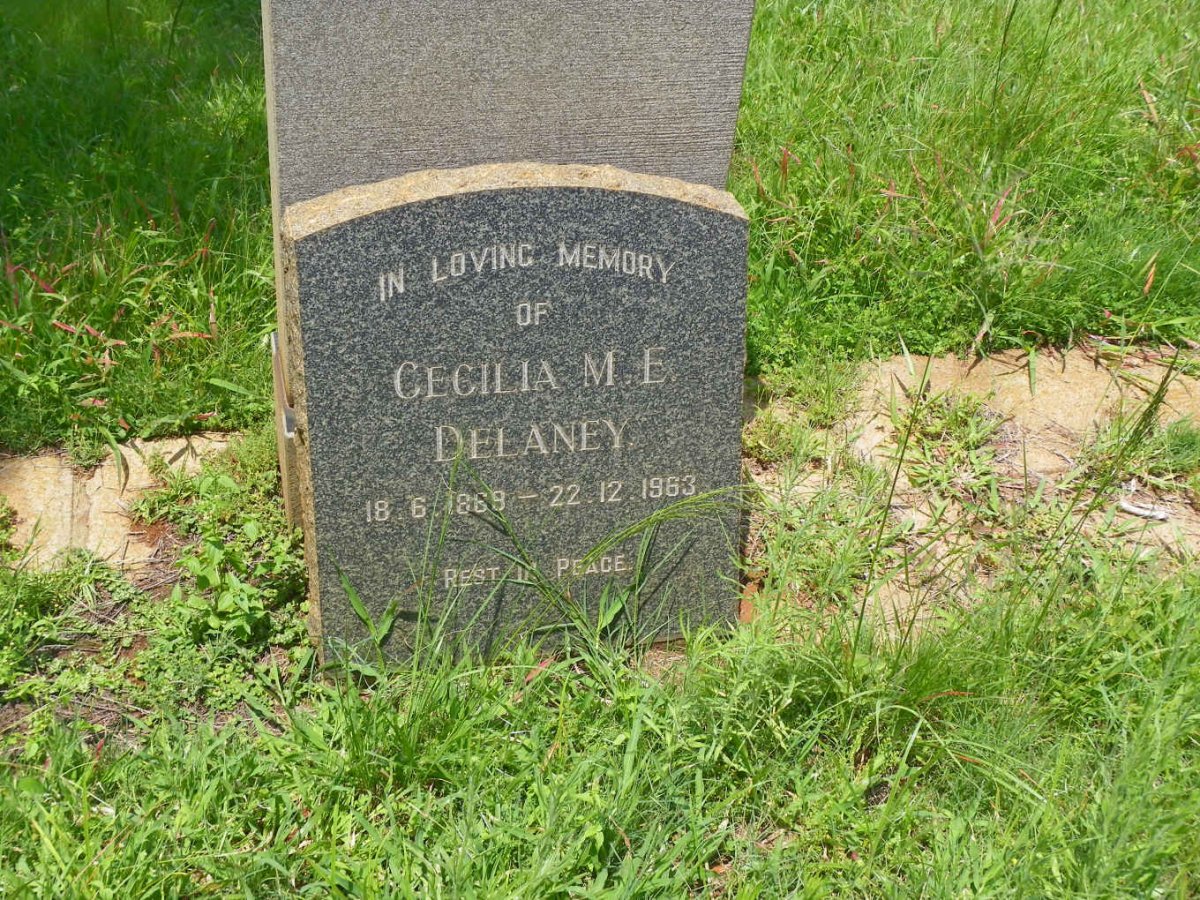 DELANEY Cecilia M.E. 1869-1963