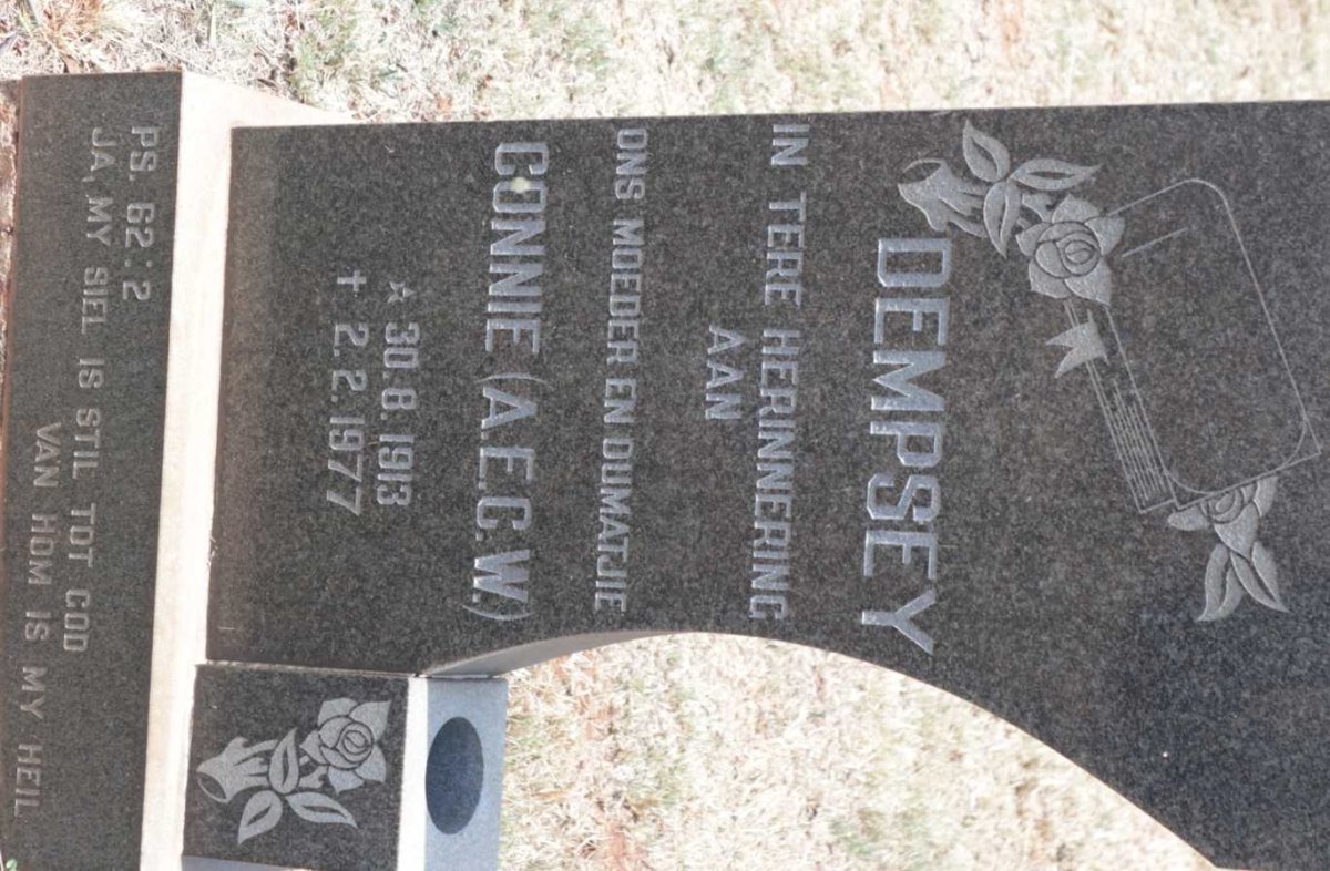 DEMPSEY A.E.C.W. 1913-1977