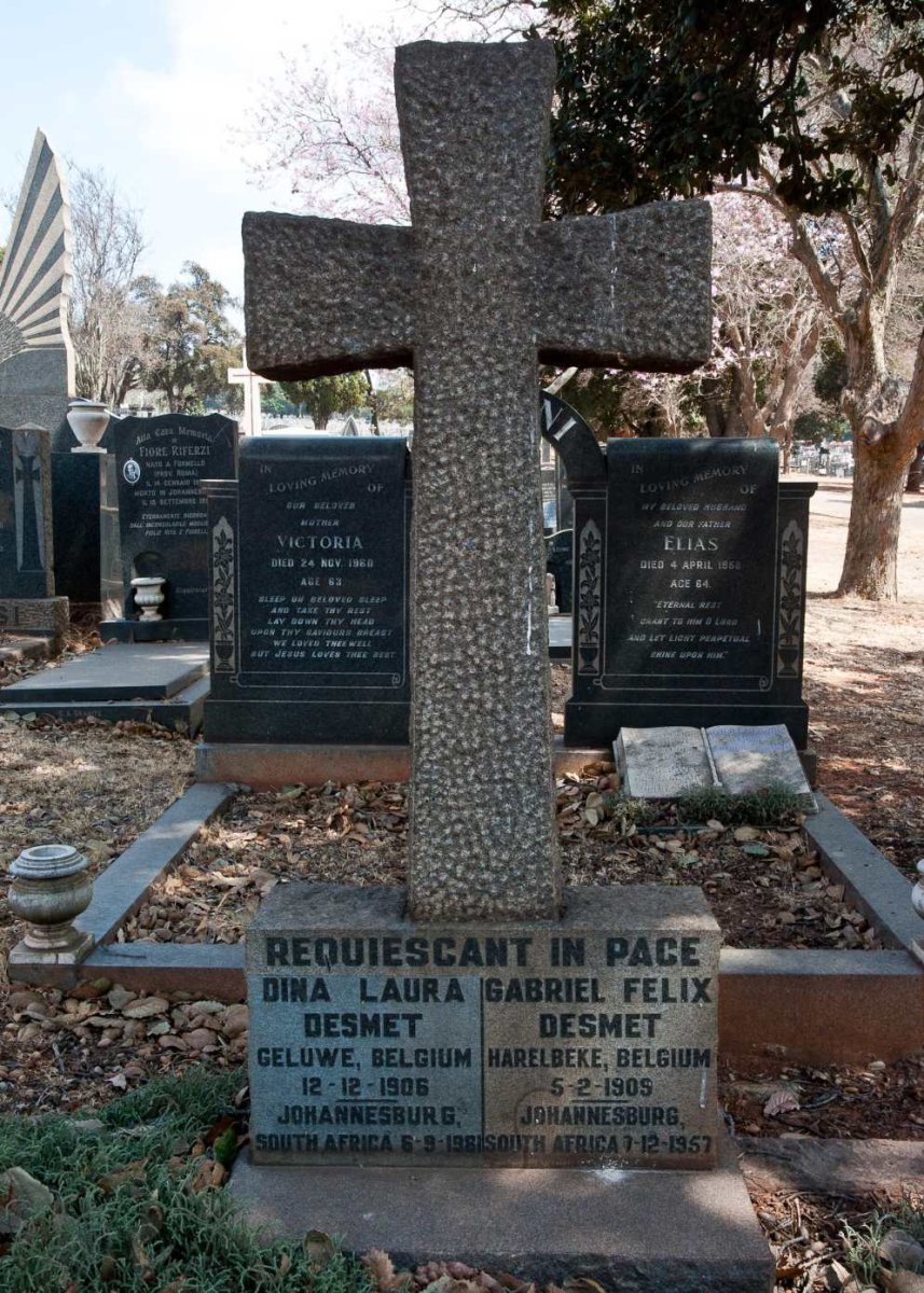 DESMET Gabriel Felix 1909-1957 &amp; Dina Laura 1906-1981
