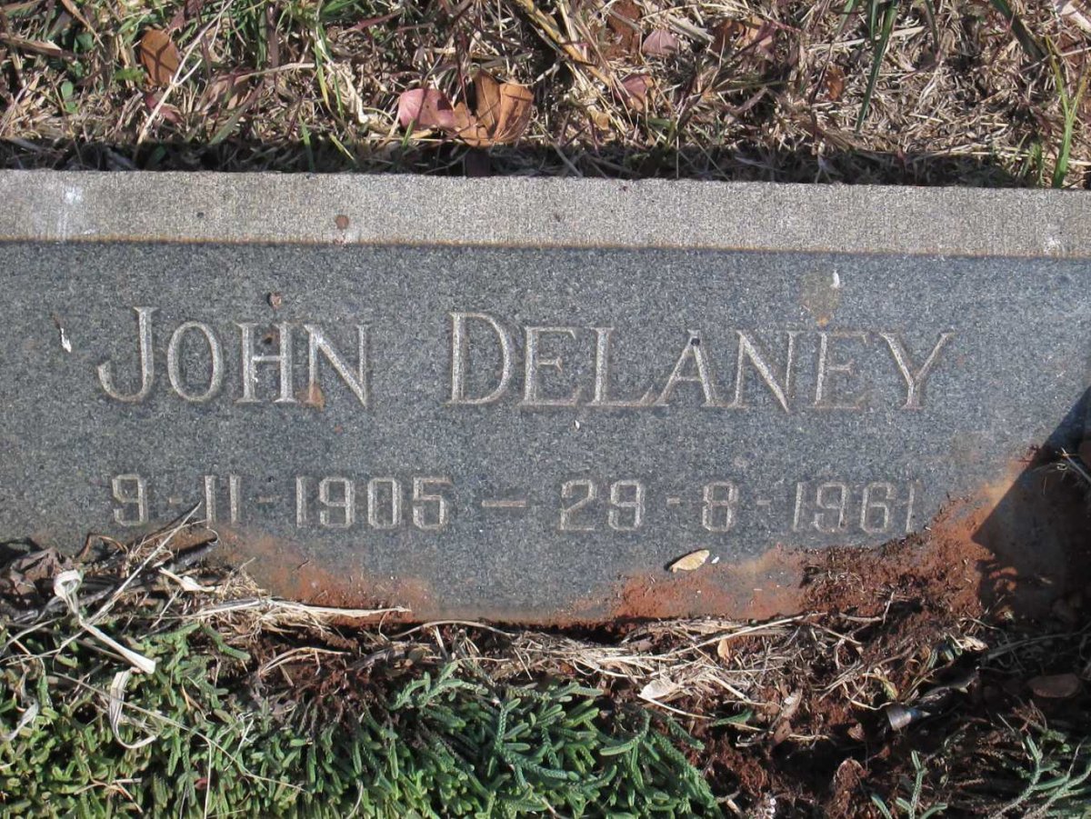 DELANEY John 1905-1961