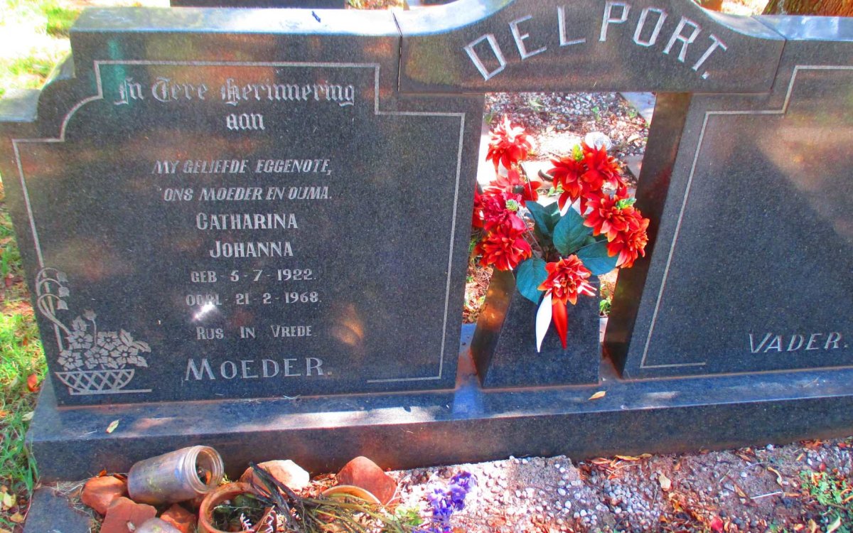 DELPORT Catharina Johanna 1922-1968