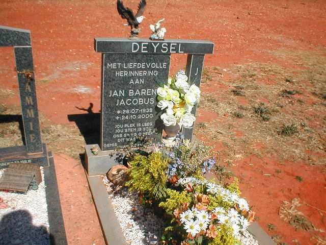 DEYSEL Jan Barend Jacobus 1939-2000