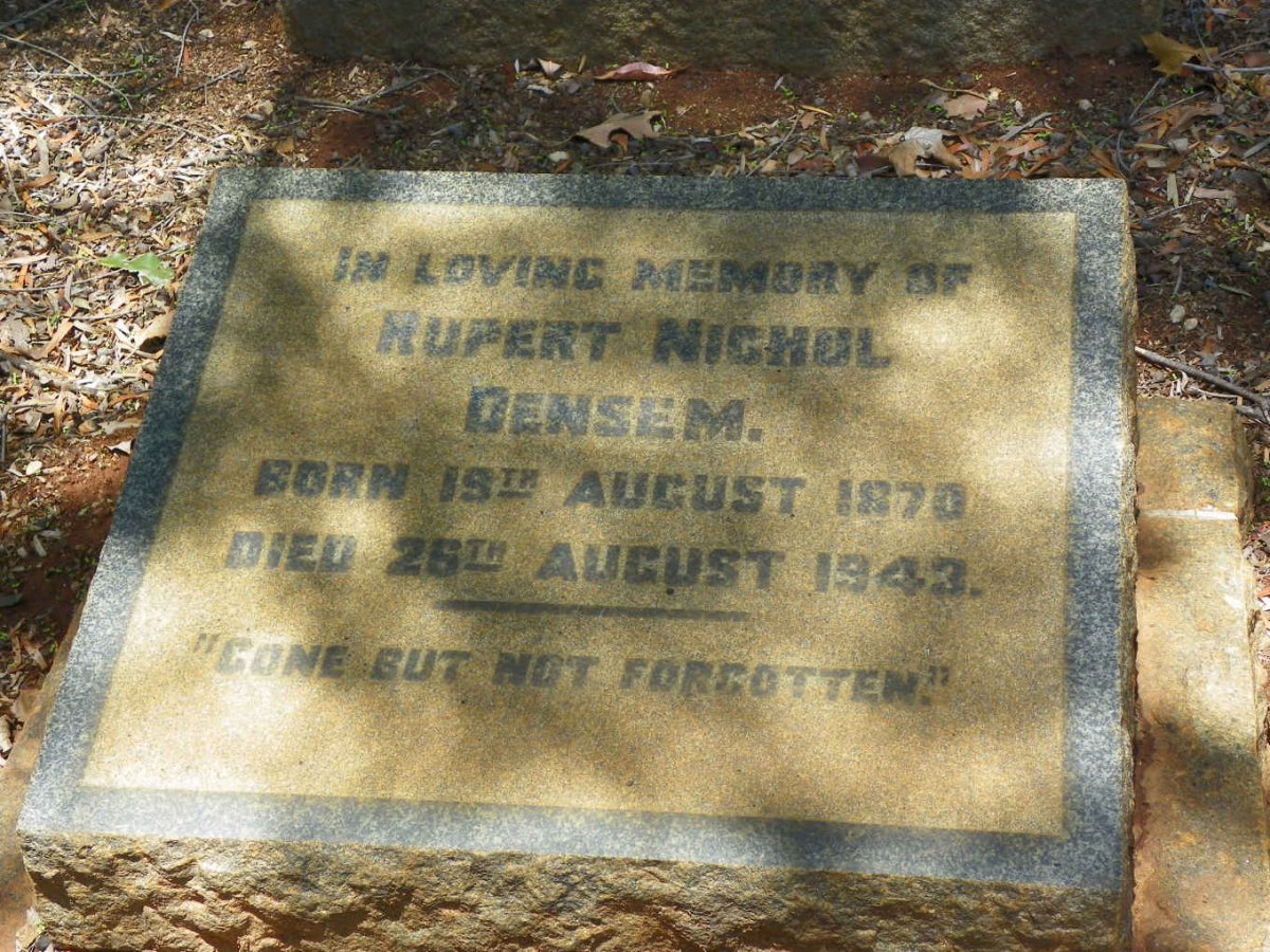 DENSEM Rupert Nichol 1870-1943
