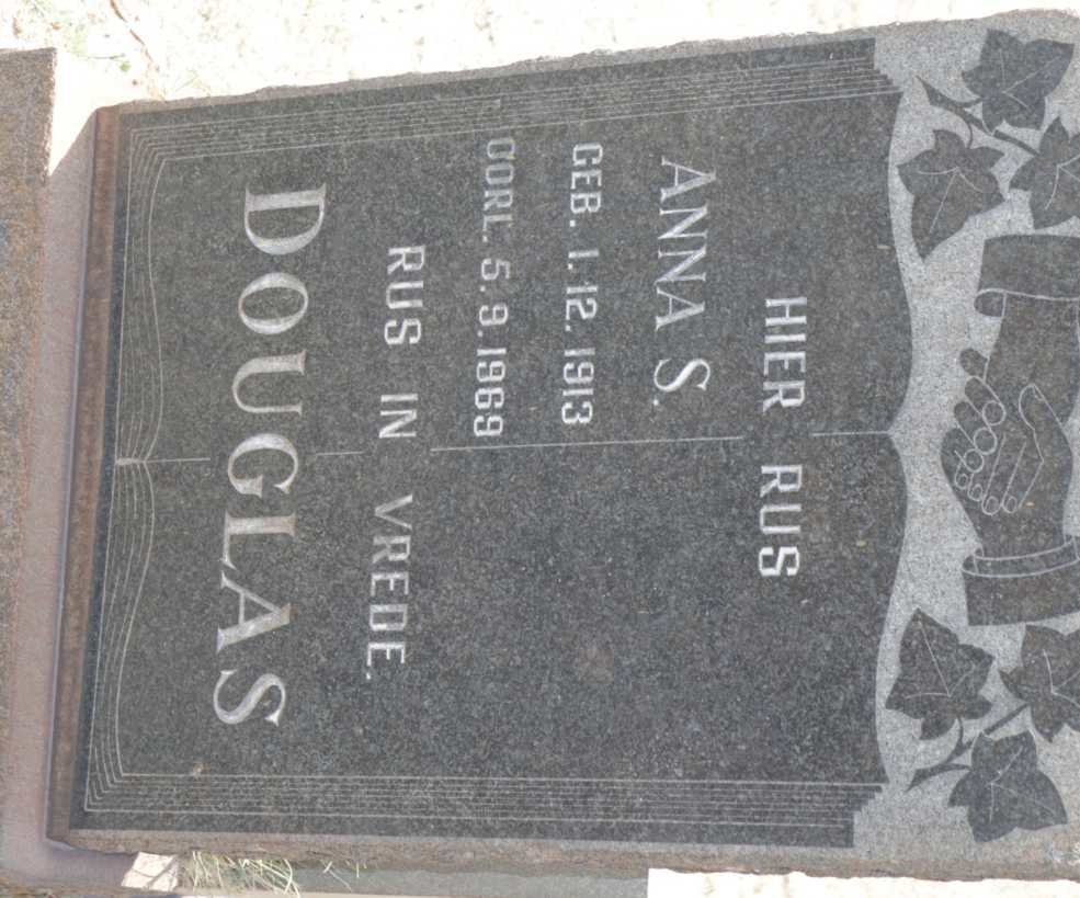 DOUGLAS Anna S. 1913-1969