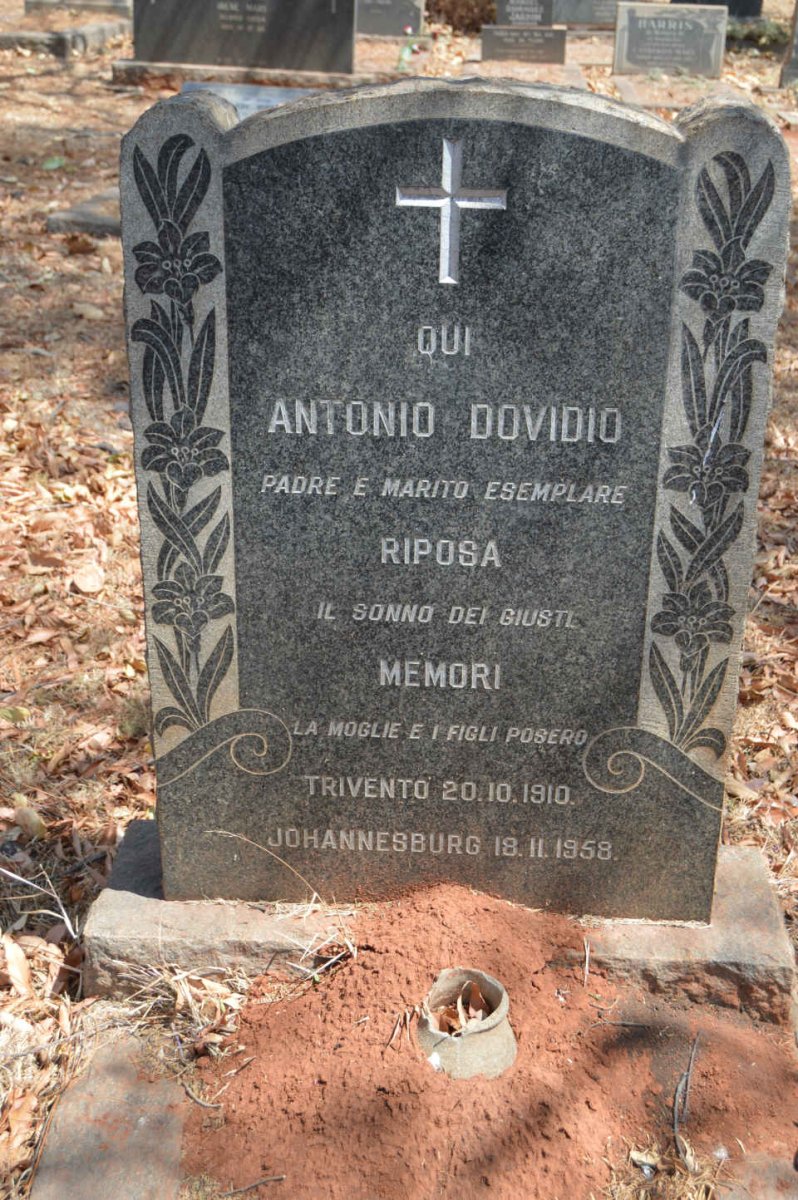 DOVIDIO Antonio 1910-1958