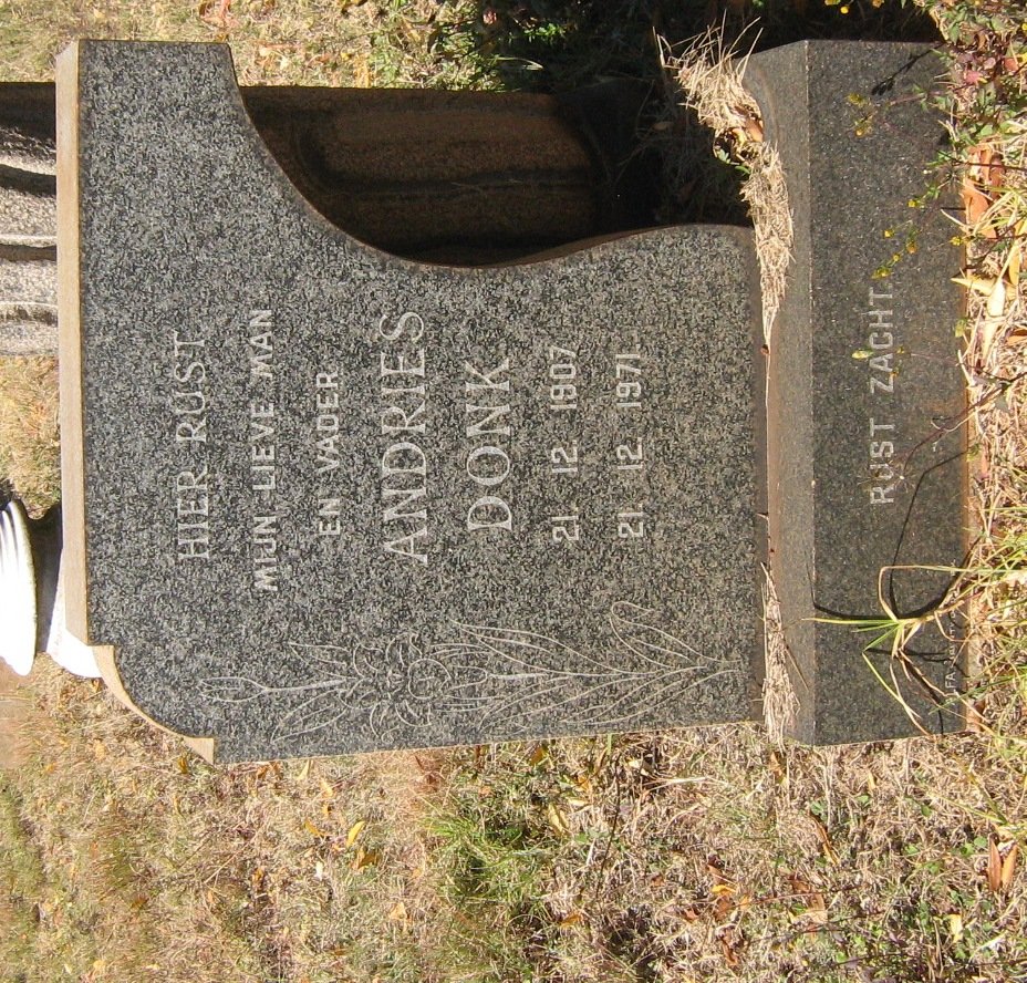 DONK Andries 1907-1971