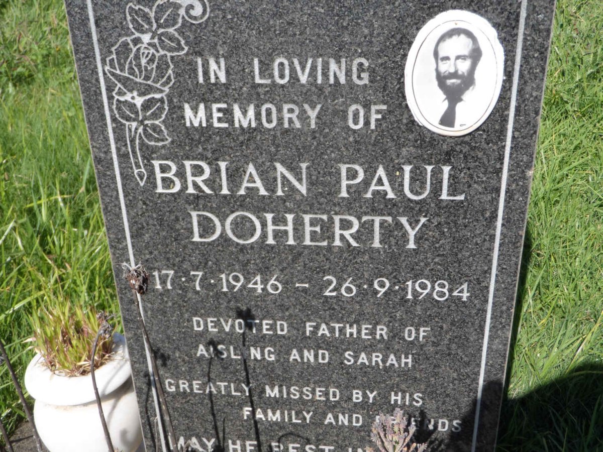 DOHERTY Brian Paul 1946-1984