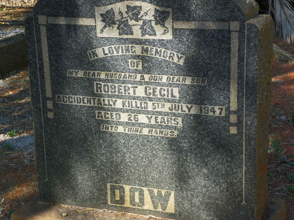 DOW Robert Cecil -1947