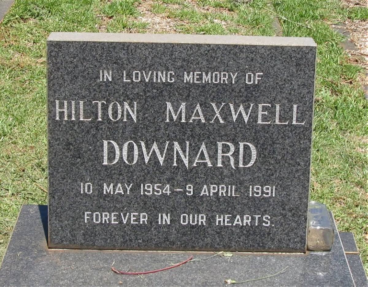 DOWNARD Hilton Maxwell 1954-1991