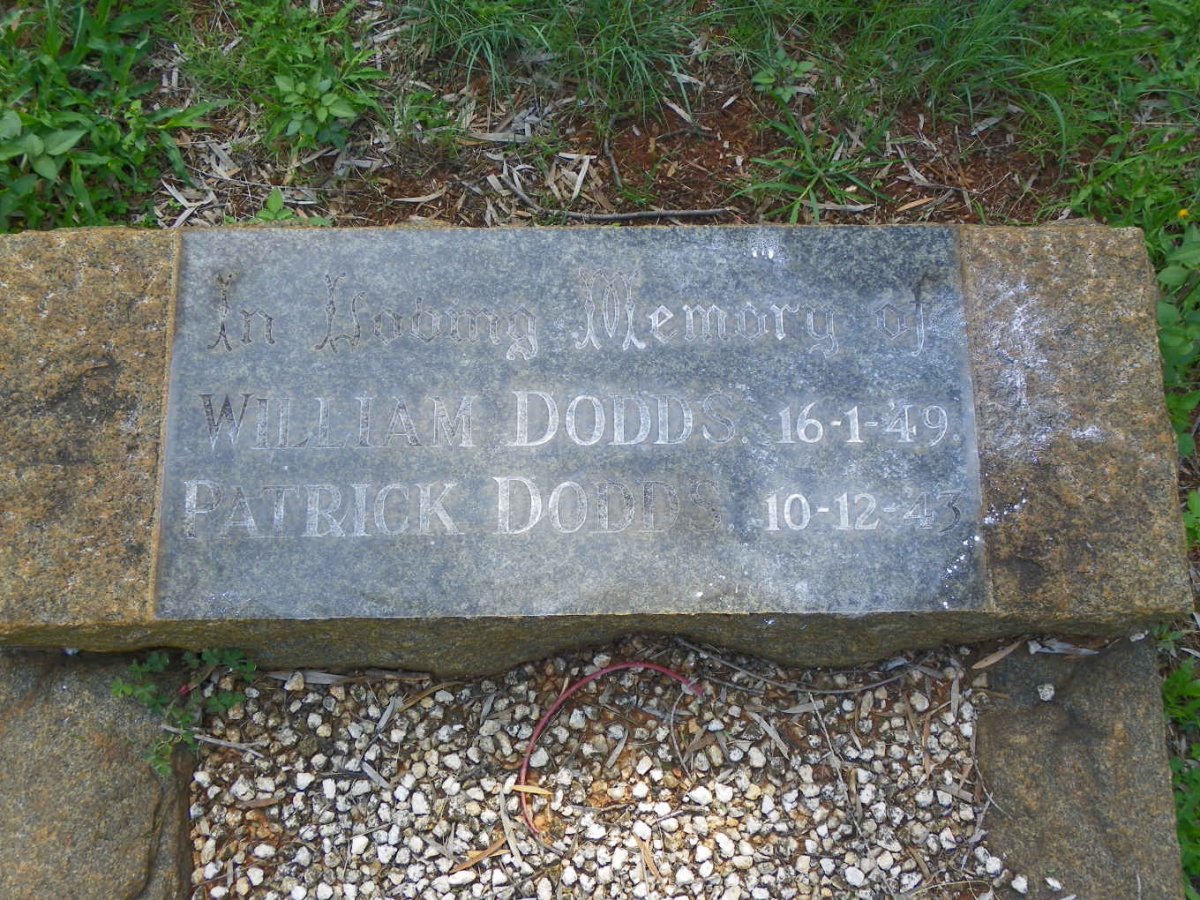 DODDS Patrick -1943 :: DODDS William -1949