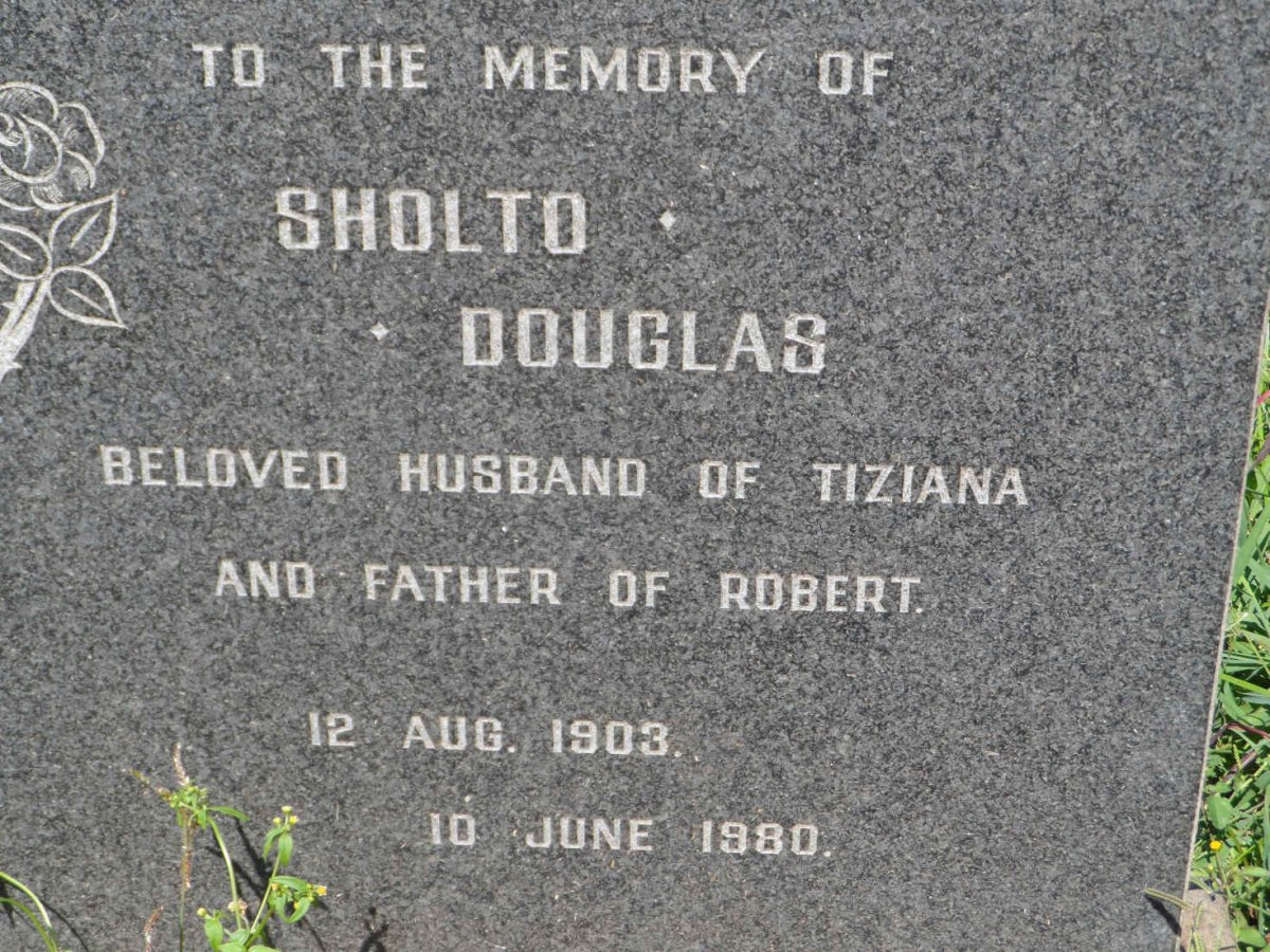 DOUGLAS Sholto 1903-1980