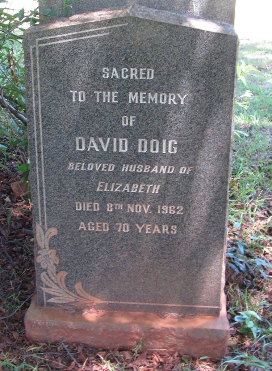 DOIG David -1962