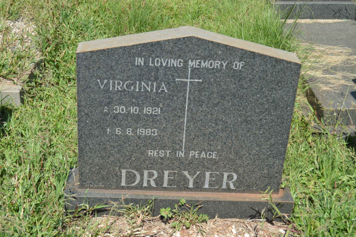 DREYER Virginia 1921-1983