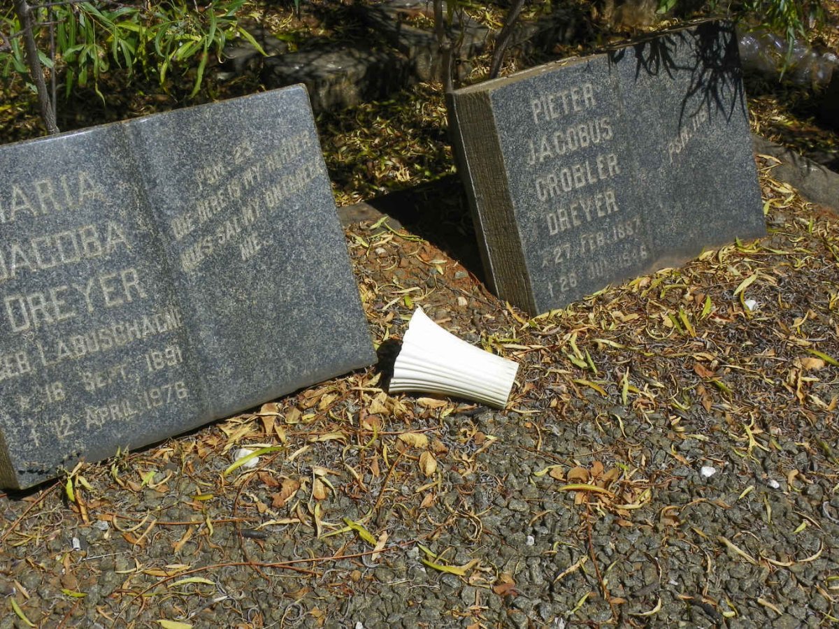 DREYER Pieter Jacobus Grobler 1887-1946 &amp; Maria Jacoba LABUSCHAGNE 1891-1976
