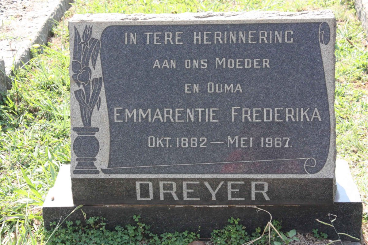 DREYER Emmarentie Frederika 1882-1967