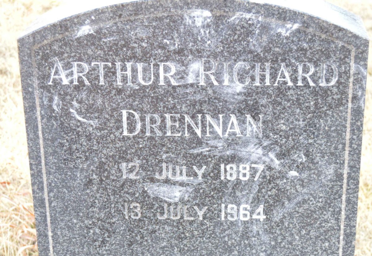 DRENNAN Arthur Richard 1887-1964