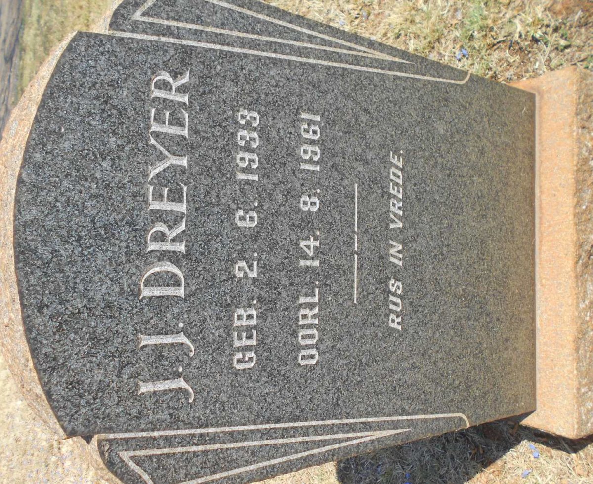 DREYER J.J. 1933-1961
