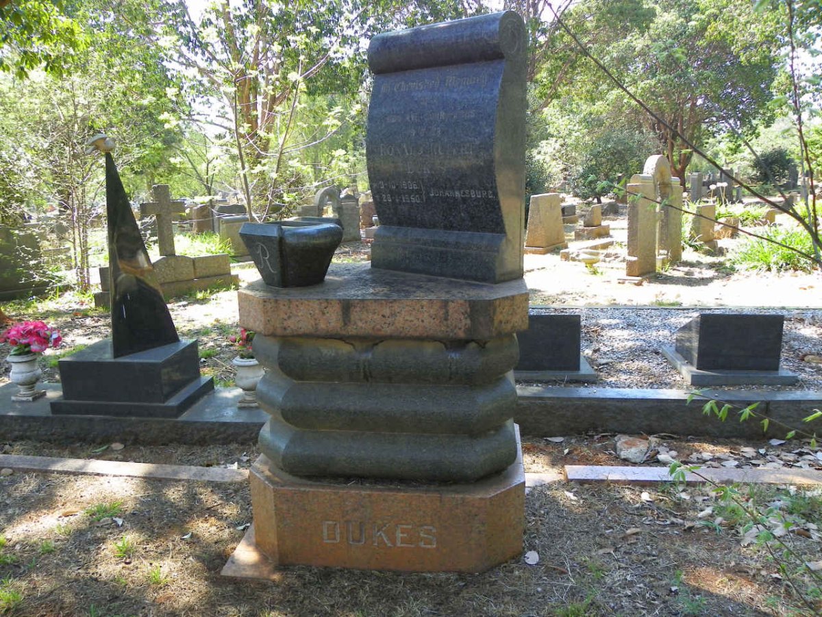 DUKES Ronald Rupert 1906-1950