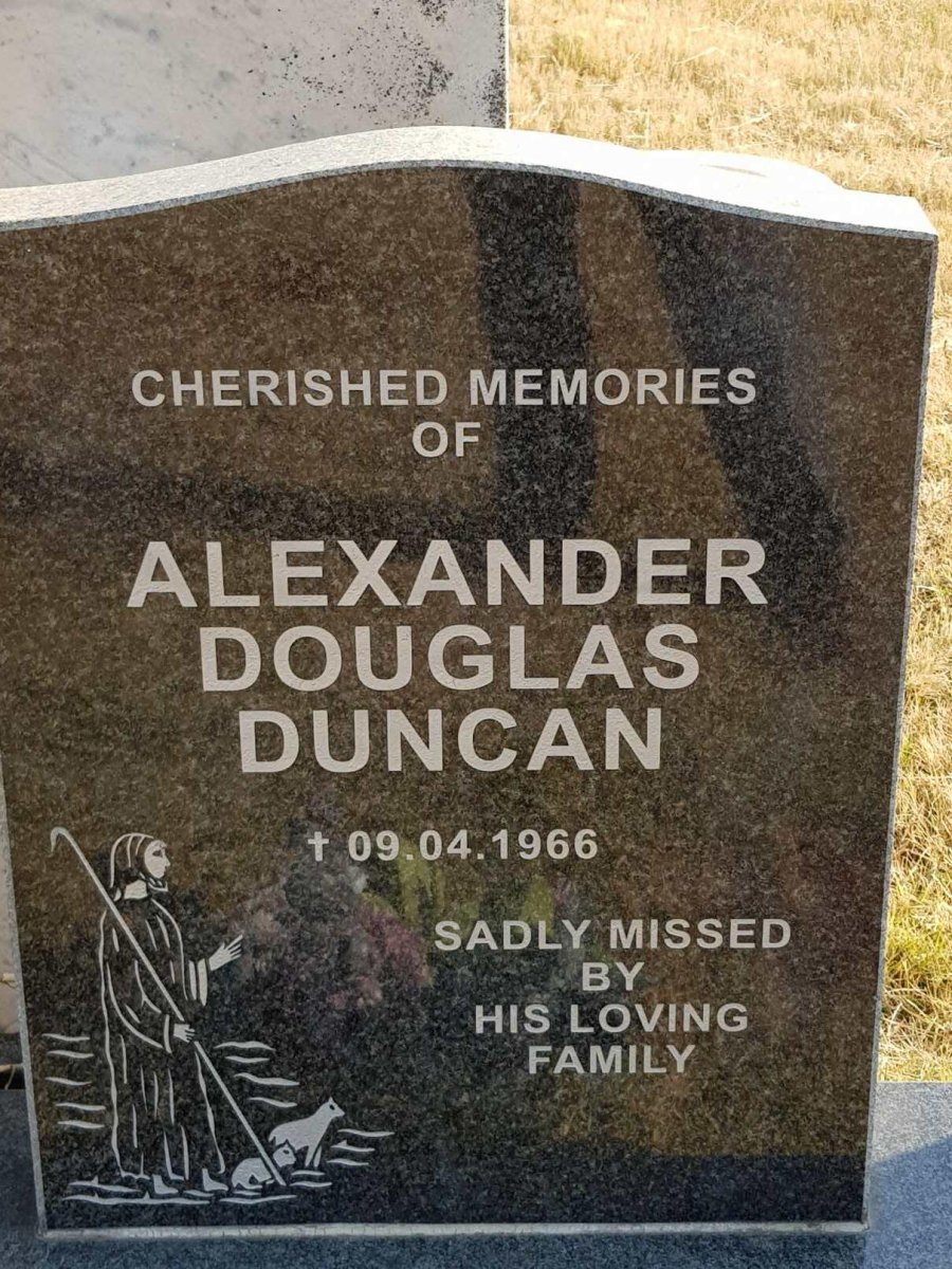 DUNCAN Alexander Douglas -1966