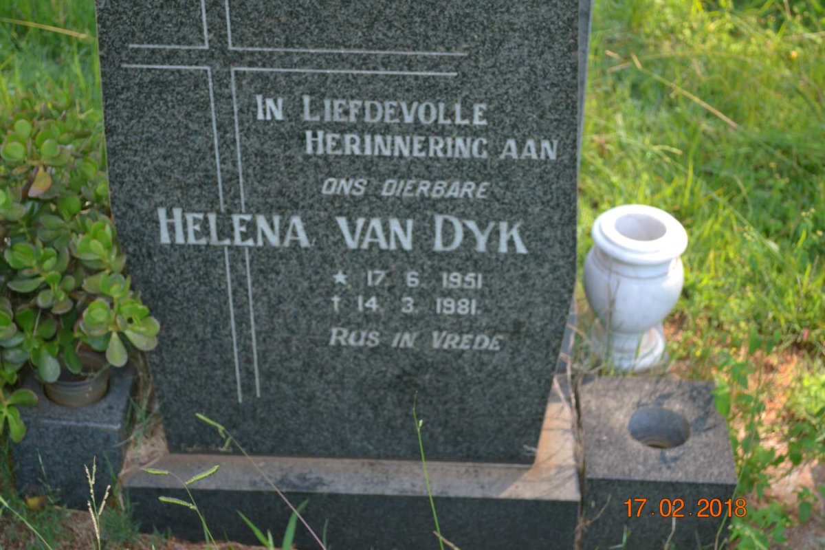 DYK Helena, van 1951-1981