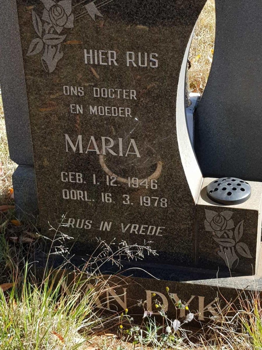 DYK Maria, van 1946-1978