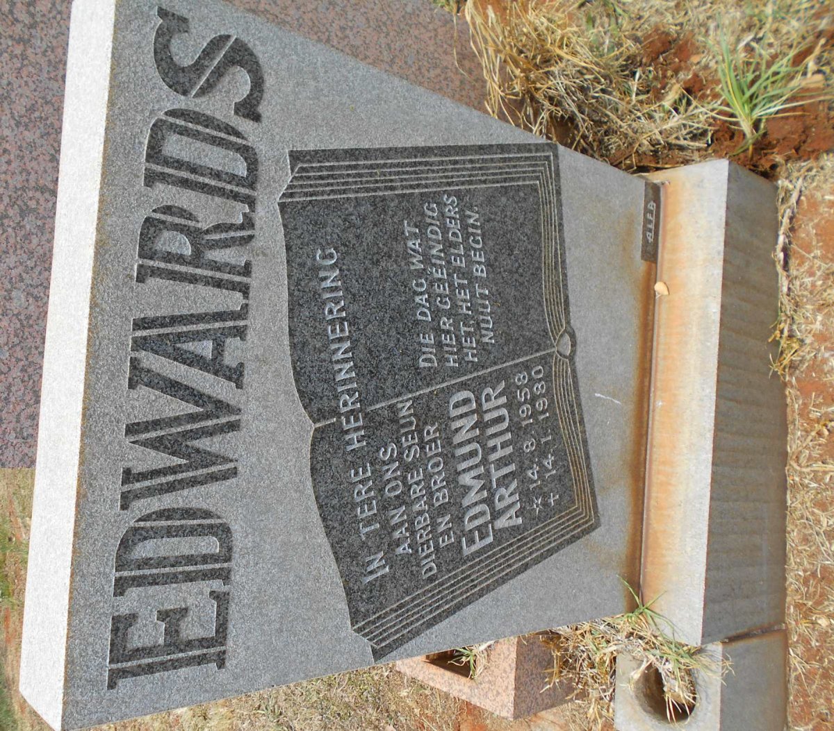 EDWARDS Edmund Arthur 1958-1980